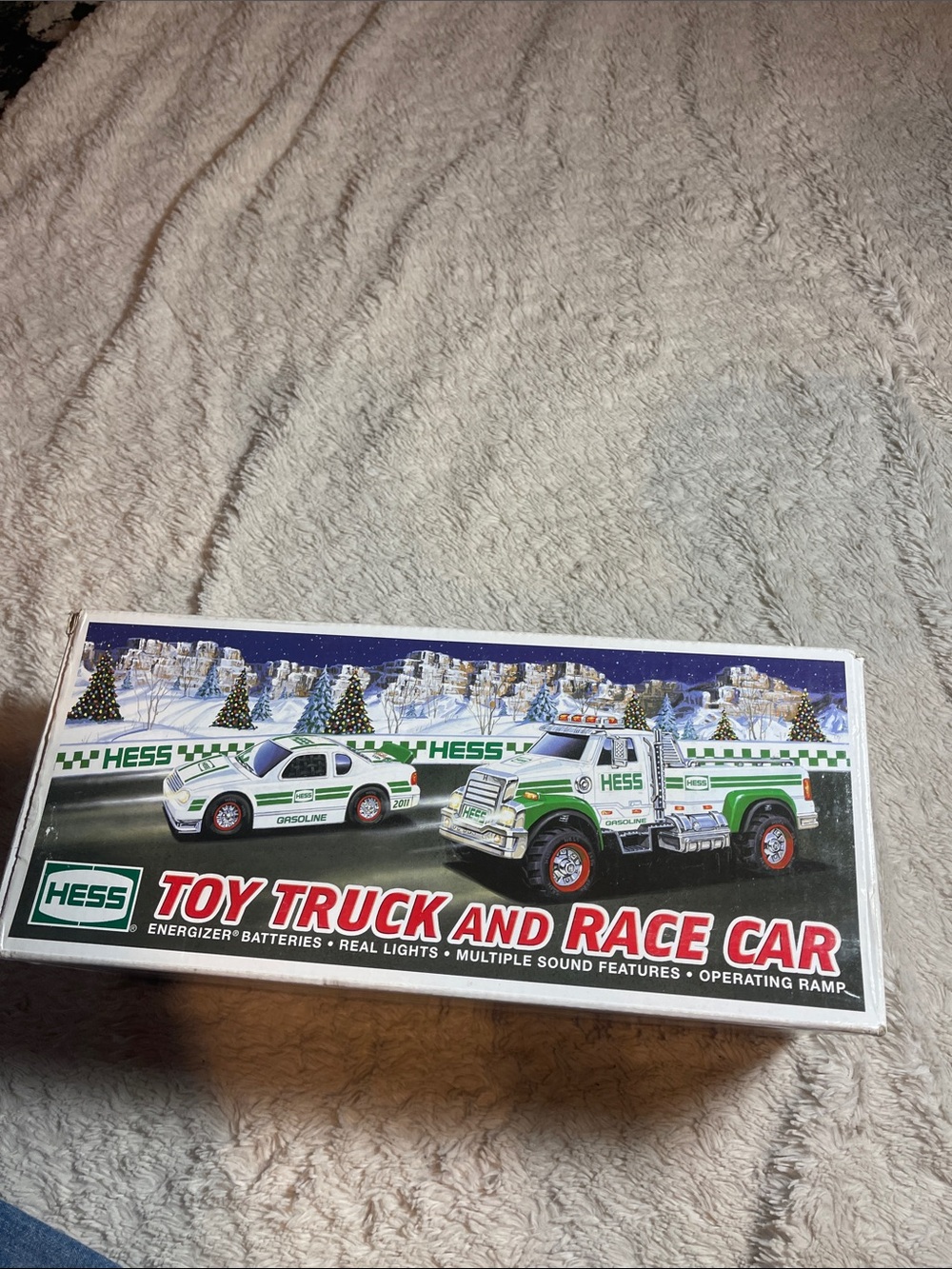 2011 HESS truck and race car set